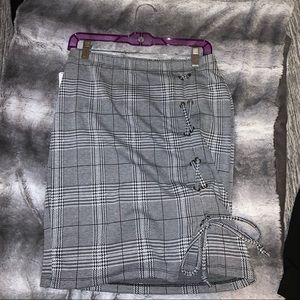 Plaid Skirt
